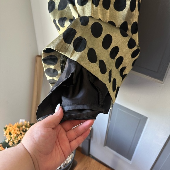 French Connection Black Polka Dot Dress - Picture 5 of 7